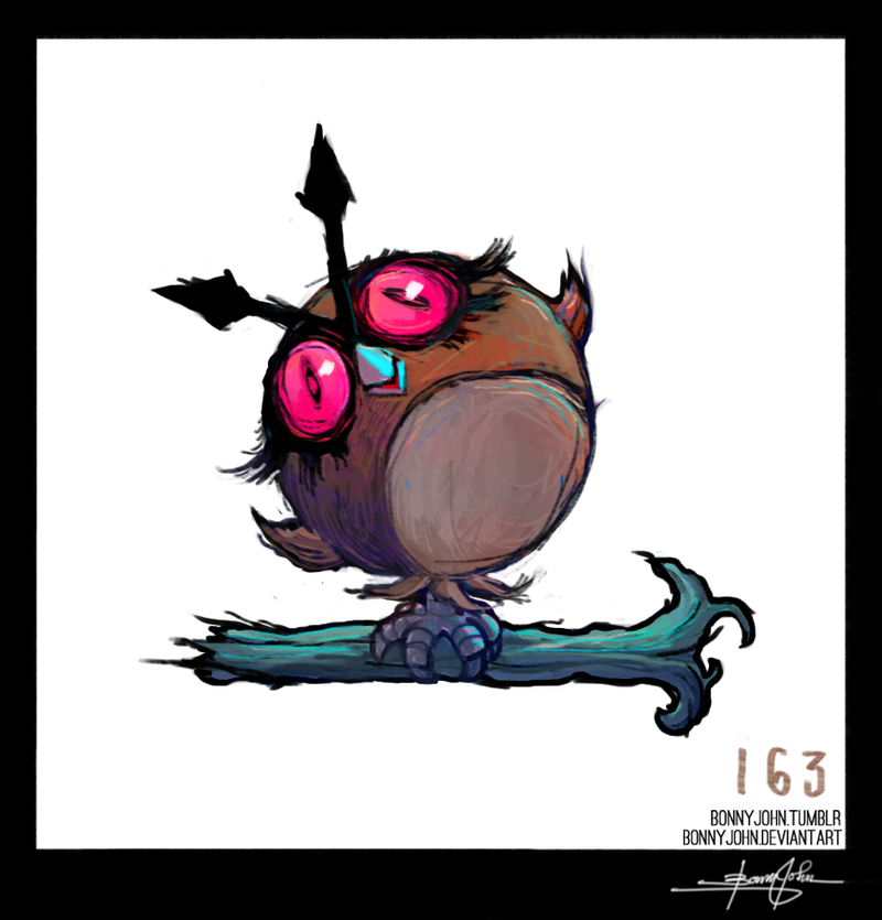 Illustration for article titled Haunting Hoothoot! Pokemon One a Day, Series 2!